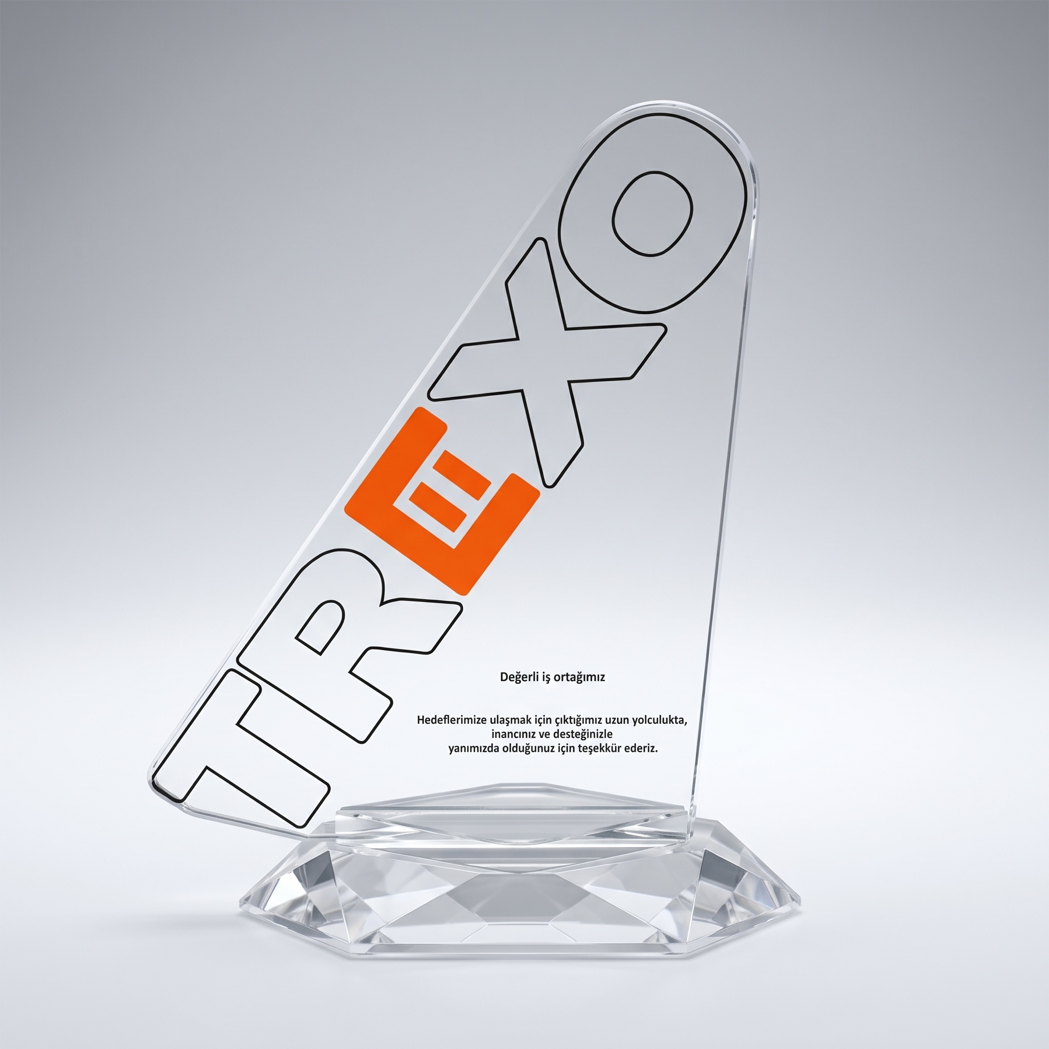 Trexo - İş Ortağı Teşekkür Plaketi